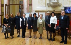 10 November 2015 The delegation of the National Council on Gender Policy under the Council of Ministers of the Republic of Belarus and the members of the Women’s Parliamentary Network